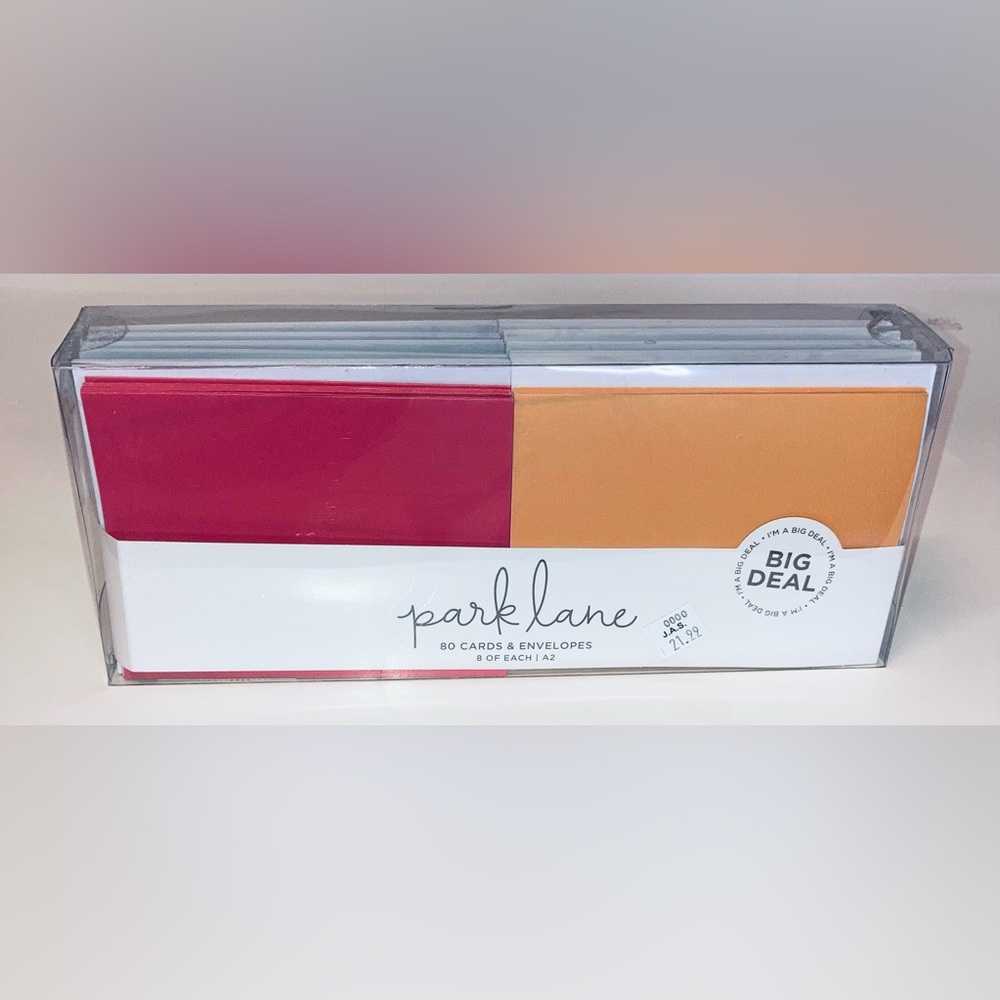 Park Lane Cards & Envelopes Set - NEW! 80 Count. - Picture 2 of 5